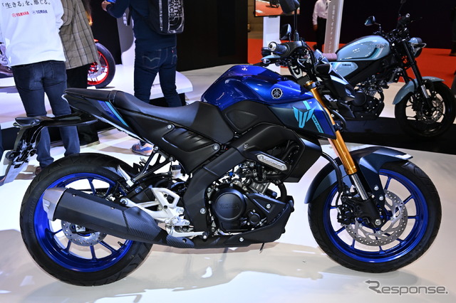 ヤマハの新型125ccシリーズ。写真は『MT-125』（ジャパンモビリティショー2023）