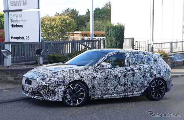 BMW 1シリーズ 改良新型プロトタイプ(スクープ写真)