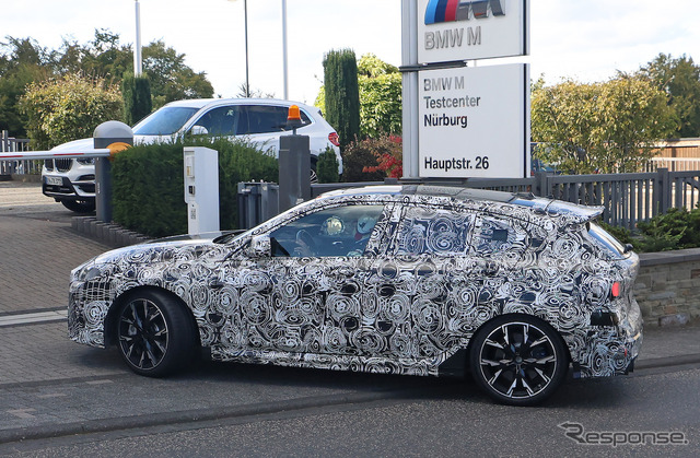 BMW 1シリーズ 改良新型プロトタイプ(スクープ写真)