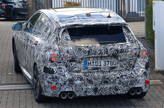 BMW 1シリーズ 改良新型プロトタイプ(スクープ写真)