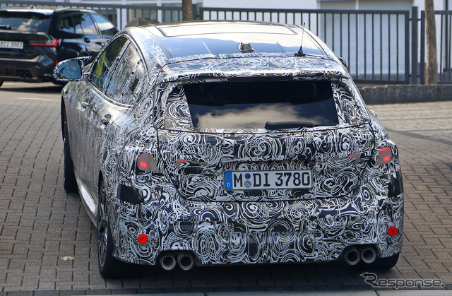 BMW 1シリーズ 改良新型プロトタイプ(スクープ写真)