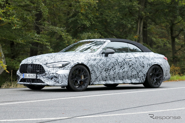 メルセデスAMG CLE63 カブリオレ プロトタイプ(スクープ写真)