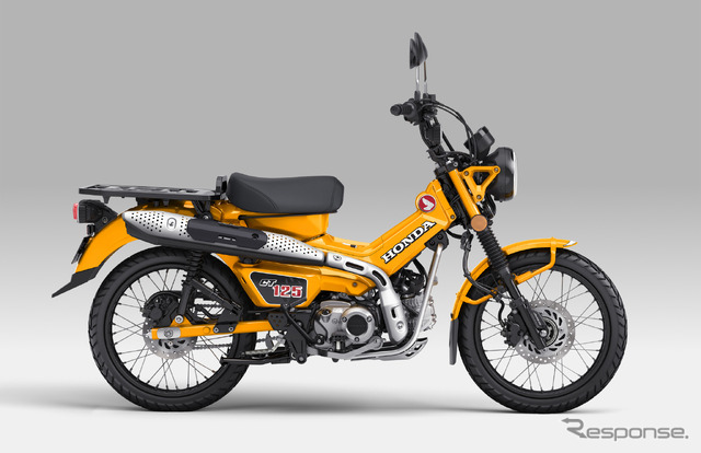 ホンダCT125ハンターカブ（ターメリックイエロー）