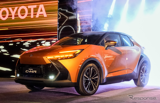 トヨタ・モーター・マニュファクチャリング・トルコ(TMMT)で生産が開始されたトヨタ C-HR 新型(欧州仕様)