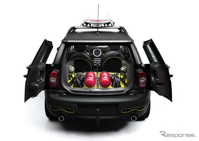 MINI+キャンピングカー+家具メーカー…3社が生んだサーファー仕様