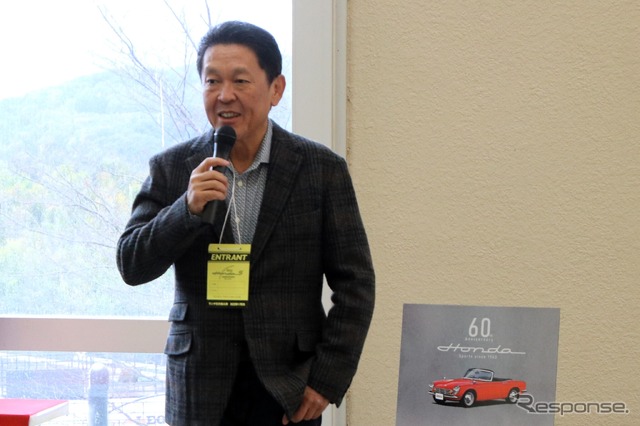 本田技研工業取締役代表執行役副社長の青山真二氏