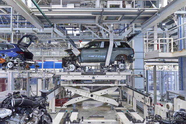 BMWグループの独ライプツィヒ工場で生産を開始したMINI カントリーマン(クロスオーバー)新型