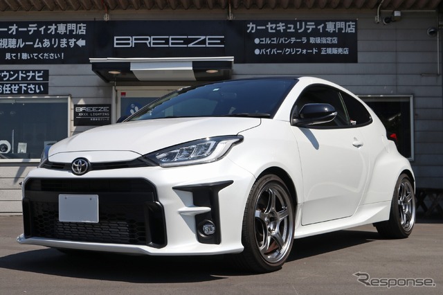 サーキットでのスポーツ走行から高音質なオーディオまでを1台でまかなうために作られたのGRヤリス。