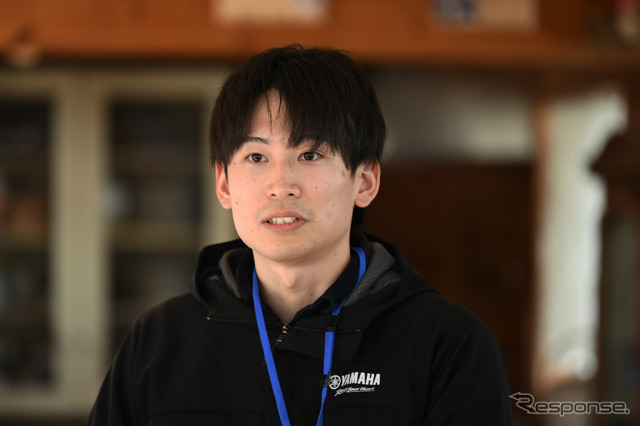 125ccシリーズの商品企画を担当したGB企画推進部スポーツグループの武田知弥氏