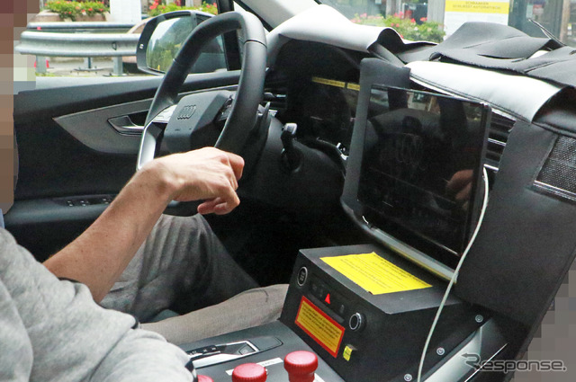 アウディ Q7 次期型プロトタイプ(スクープ写真)