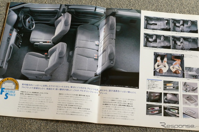 ホンダ CR−V(初代)当時のカタログ