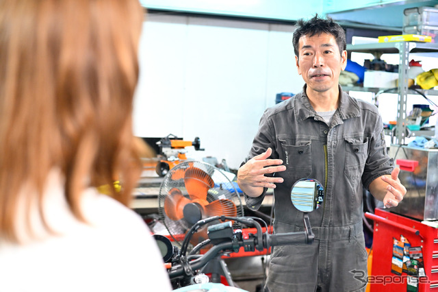 「ひとまず完成ですが、これで終わりじゃない。指出さんが走り出し、距離や時間を重ねた時にアップデートもできます。長く付き合える1台です」とナインゲートの細井さん。
