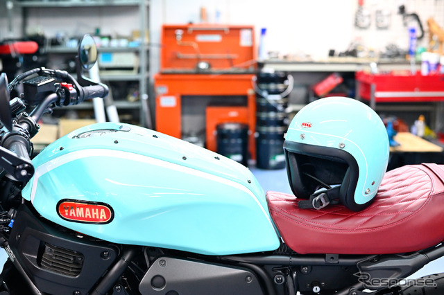 指出瑞貴カスタムのヤマハ XSR700