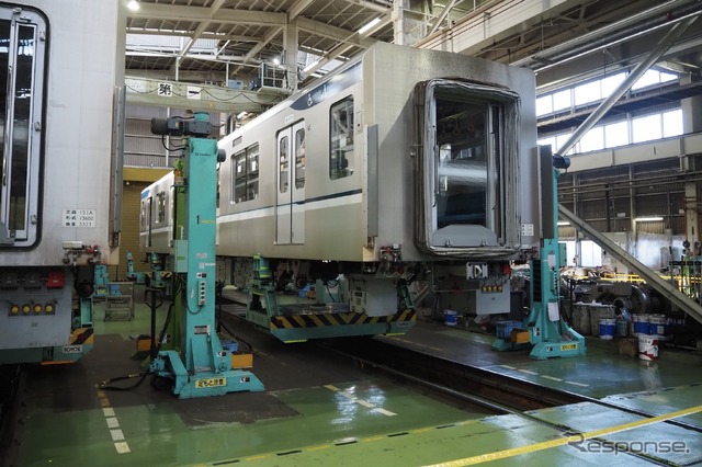 半蔵門線周年記念見学撮影会in鷺沼車両基地