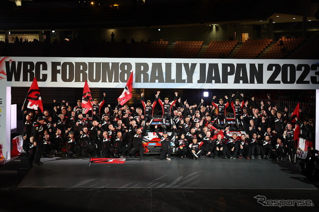 トヨタの1-2-3で幕を閉じた2023年のWRCラリージャパン。
