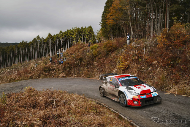 トヨタ GRヤリス Rally 1 HYBRID(#33 エバンス)