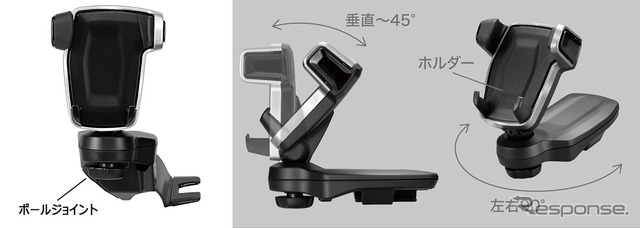 簡単にスマートフォンの向きを変えられる