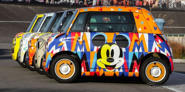 フィアット・トッポリーノ 新型のディズニー100周年記念モデル