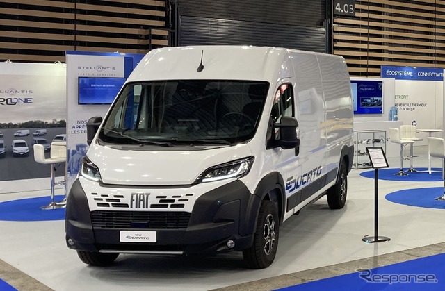 フィアット E デュカト 改良新型(SOLUTRANS 2023)