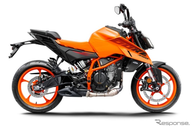 KTM 390デューク（エレクトロニックオレンジ）