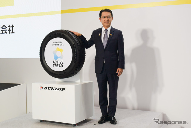 住友ゴム工業山本悟社長（ジャパンモビリティショー2023）