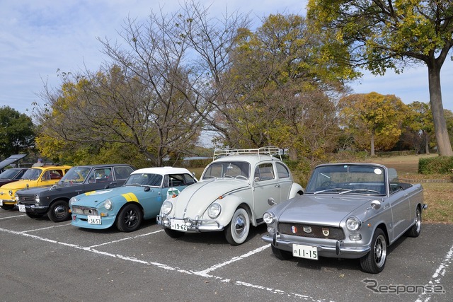 いすゞ車とスバル車中心にレアものも多数…第2回トダクラシックカー同窓会