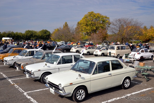 いすゞ車とスバル車中心にレアものも多数…第2回トダクラシックカー同窓会