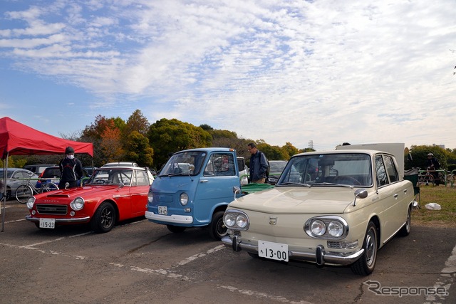 いすゞ車とスバル車中心にレアものも多数…第2回トダクラシックカー同窓会