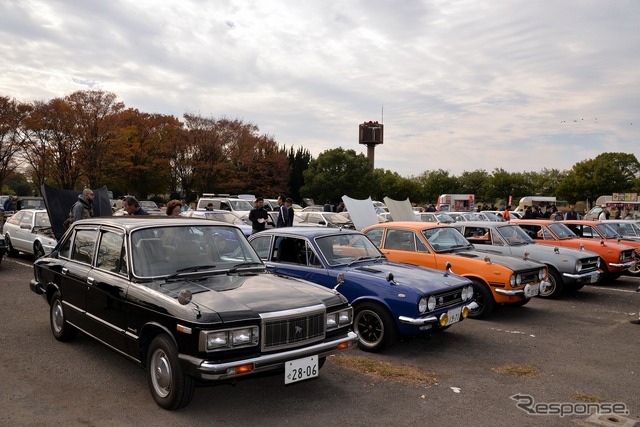 いすゞ車とスバル車中心にレアものも多数…第2回トダクラシックカー同窓会