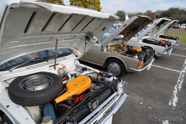 いすゞ車とスバル車中心にレアものも多数…第2回トダクラシックカー同窓会