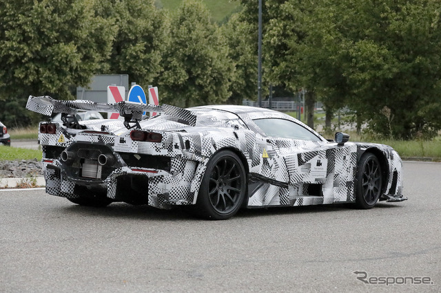 フェラーリ F250(仮)プロトタイプ(スクープ写真)