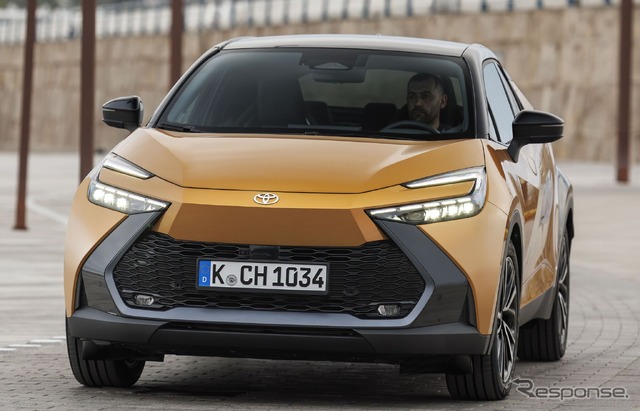 トヨタ C-HR 新型(欧州仕様)