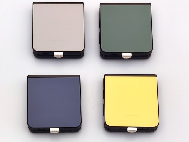 「ベンツフォン」再来、Galaxy Z Flip5 Retroを韓国で見てきた。マット仕上げで落ち着いた雰囲気、大人の男性も違和感なく使えるデザインが好印象(山根康宏)