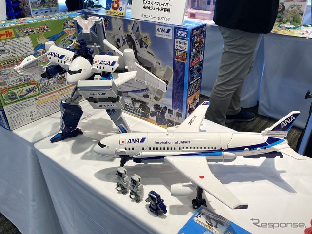 トミカ ジョブレイバー DX スカイブレイバー ANA ジェット旅客機(タカラトミー)