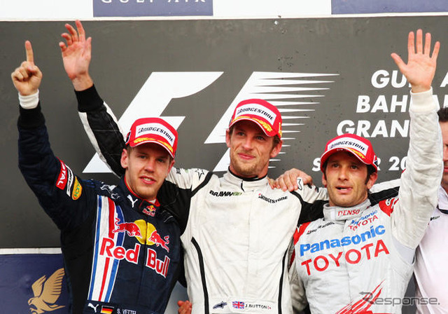 【F1バーレーンGP】決勝…バトン、今季3勝目