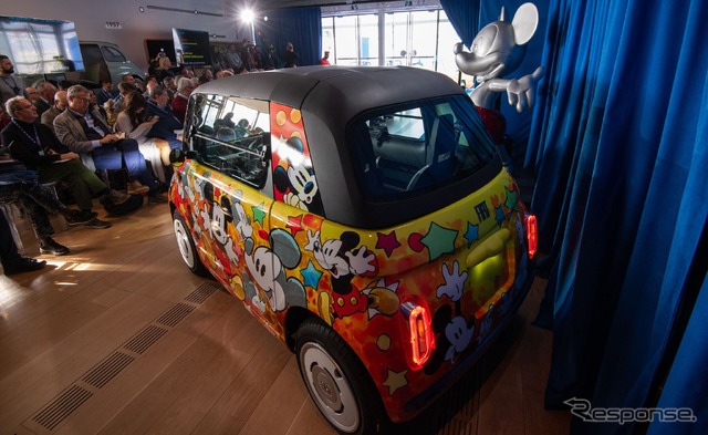 フィアット・トッポリーノ 新型のディズニー100周年記念車「ジョルジョ・カヴァッツァーノ」
