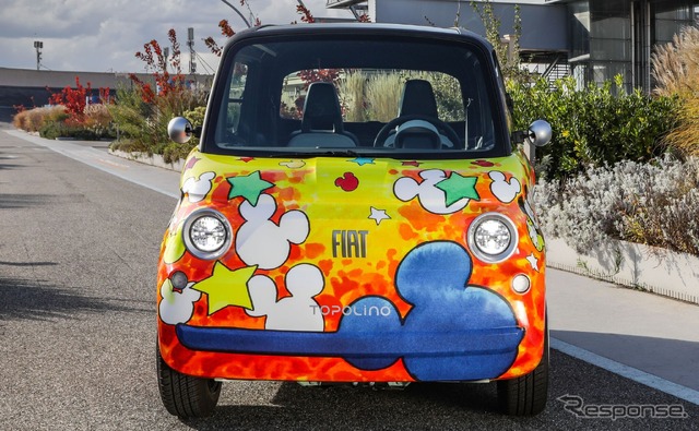 フィアット・トッポリーノ 新型のディズニー100周年記念車「ジョルジョ・カヴァッツァーノ」