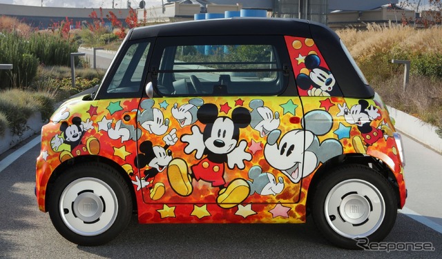 フィアット・トッポリーノ 新型のディズニー100周年記念車「ジョルジョ・カヴァッツァーノ」