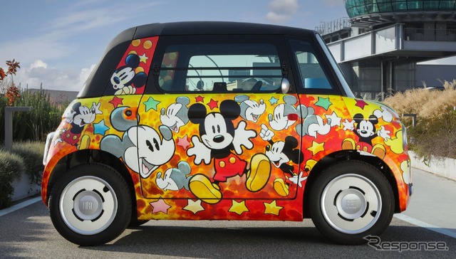 フィアット・トッポリーノ 新型のディズニー100周年記念車「ジョルジョ・カヴァッツァーノ」
