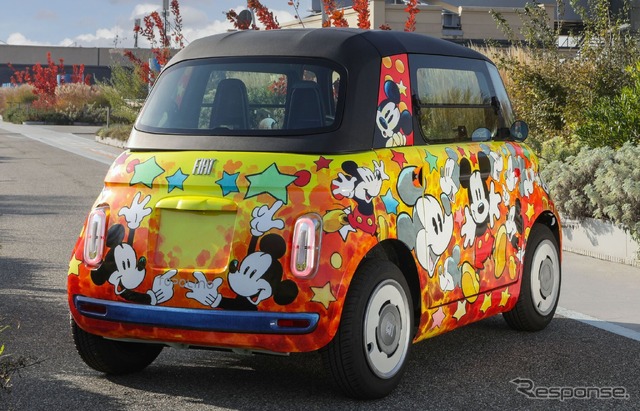 フィアット・トッポリーノ 新型のディズニー100周年記念車「ジョルジョ・カヴァッツァーノ」