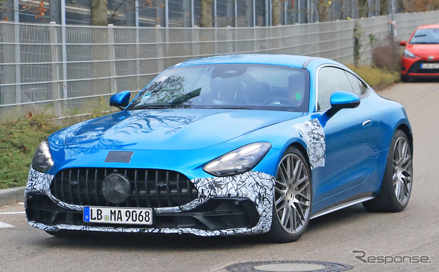 メルセデスAMG GT 43 直6モデルのプロトタイプ(スクープ写真)