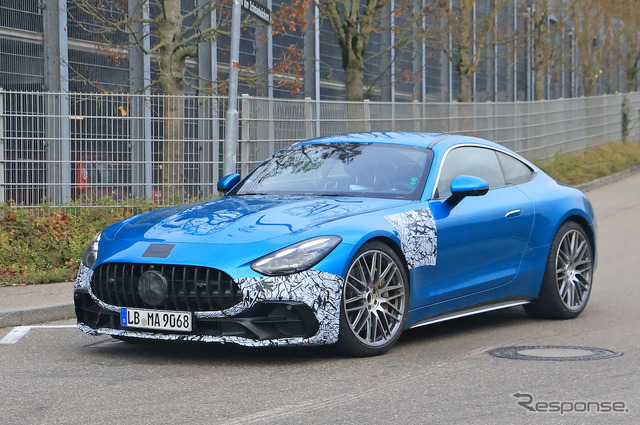 メルセデスAMG GT 43 直6モデルのプロトタイプ(スクープ写真)