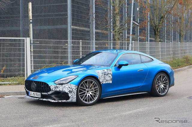 メルセデスAMG GT 43 直6モデルのプロトタイプ(スクープ写真)