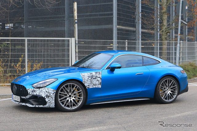 メルセデスAMG GT 43 直6モデルのプロトタイプ(スクープ写真)