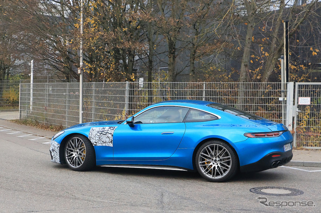 メルセデスAMG GT 43 直6モデルのプロトタイプ(スクープ写真)