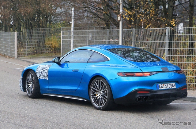 メルセデスAMG GT 43 直6モデルのプロトタイプ(スクープ写真)