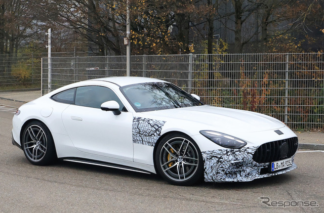 メルセデスAMG GT 43 直6モデルのプロトタイプ(スクープ写真)