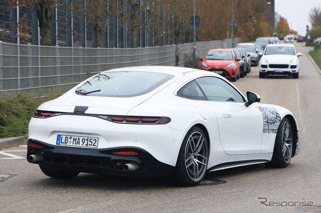 メルセデスAMG GT 43 直6モデルのプロトタイプ(スクープ写真)