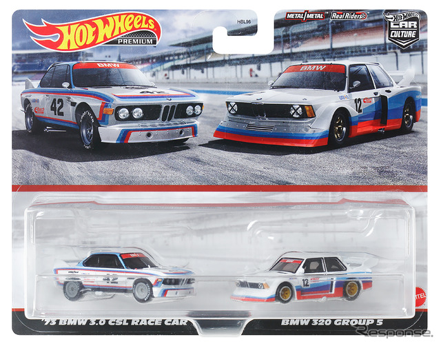 ’73 BMW 3.0 CSLレースカー/BMW 320 グループ5【プレミアム2パック】(12月発売予定)
