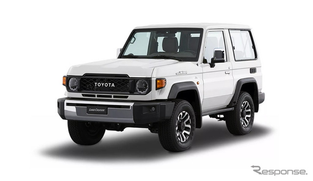 トヨタ・ランドクルーザー 70 改良新型の「ハードトップ3ドア」(UAE仕様)